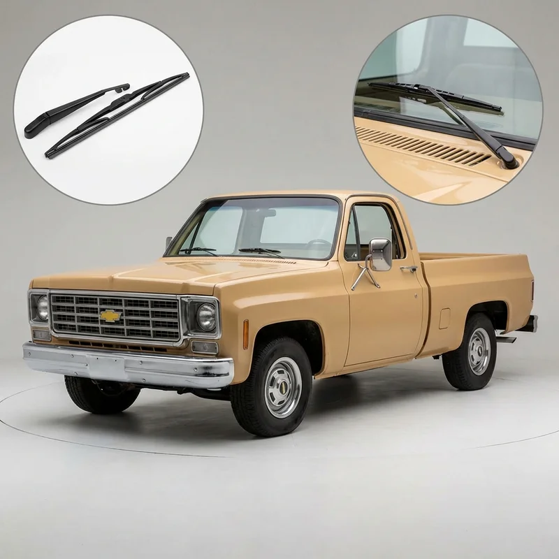 Driver Side Wiper Blade for Chevrolet C20 Pickup (1960 - 1974) - 1